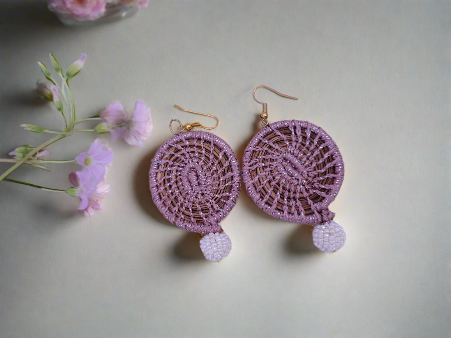 Lavender Earrings