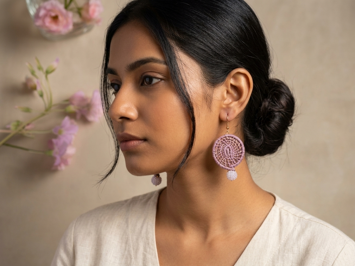 Lavender Earrings