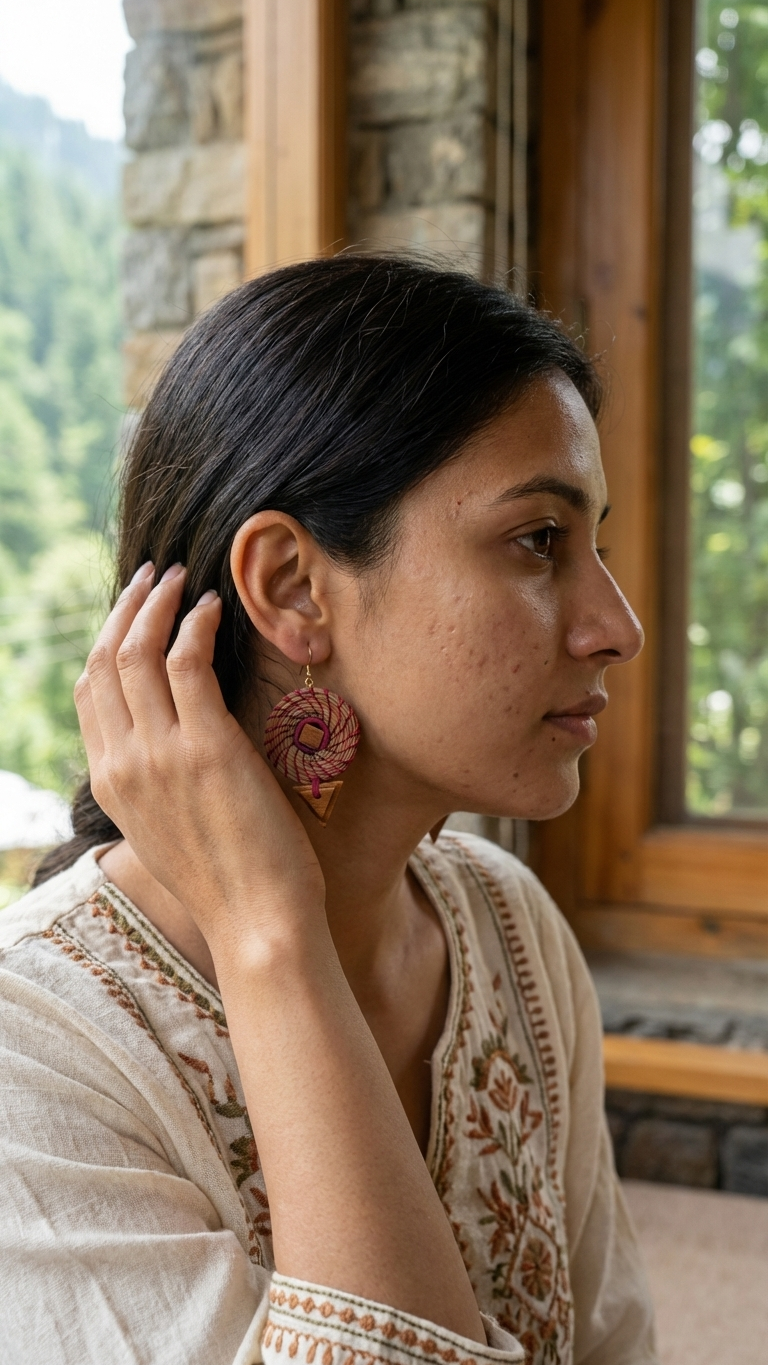 Buransh Earrings